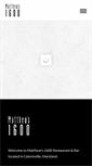 Mobile Screenshot of matthews1600.net